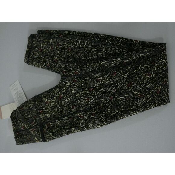 CALIA Women's Inspire High Rise 7/8 Leggings - Serpent Print & Black XXS - Picture 2 of 7